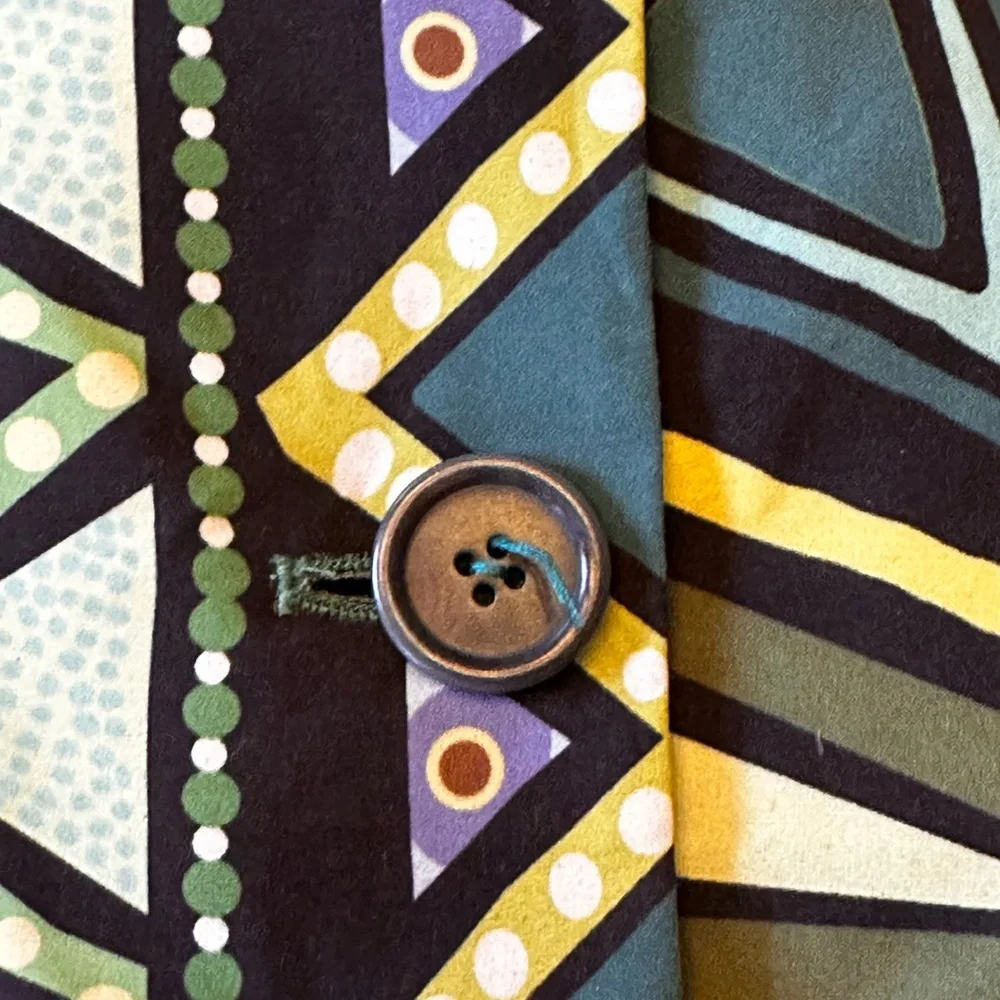 Kahindo‎ size XS NWT RTR Geometric printed blazer